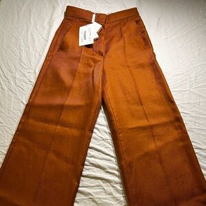 Max Mara Wool “Hangar” in Tabacco. Pant Size 36